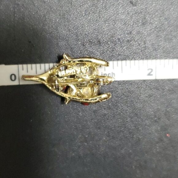 Vintage Gerry's wishbone brooch - Picture 7 of 8